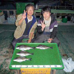 海山フィッシングセンター 釣果