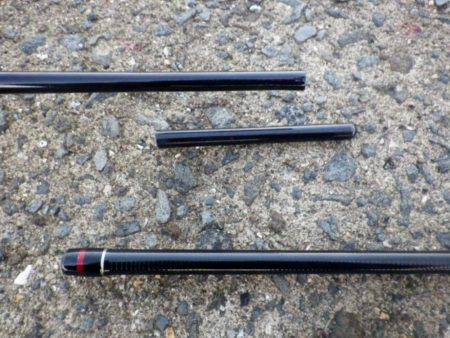 メジロ2匹目、しかし竿が・・・　　