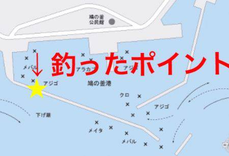 上天草での投げ釣りの釣果