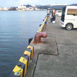 大潟岸壁テンヤでタチウオ