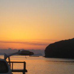 大潟岸壁テンヤでタチウオ