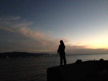 寒い中、タチウオ渋め