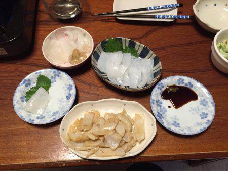 遂に！初アオリイカ