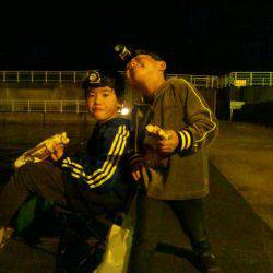 マリーナでタチウオ