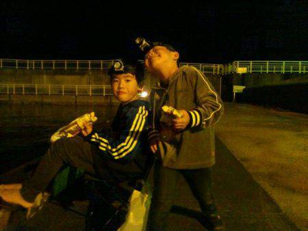 マリーナでタチウオ