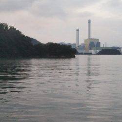 大潟岸壁テンヤでタチウオ