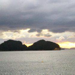 大潟岸壁テンヤでタチウオ