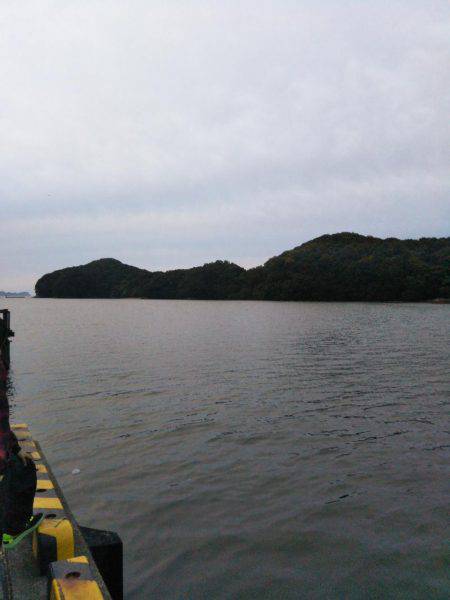 大潟岸壁テンヤでタチウオ