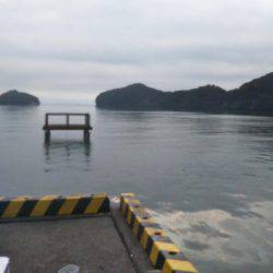 大潟岸壁テンヤでタチウオ