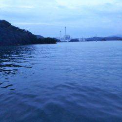 大潟岸壁テンヤでタチウオ