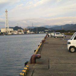 大潟岸壁テンヤでタチウオ