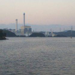 大潟岸壁テンヤでタチウオ