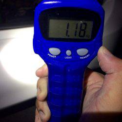 またまた爆風エギング