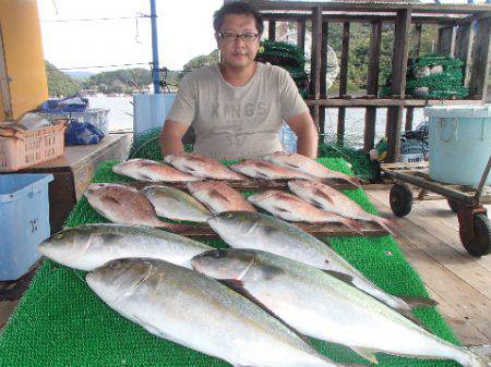カタタのつり堀 釣果