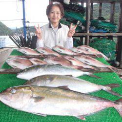 カタタのつり堀 釣果