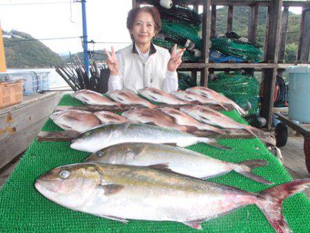 カタタのつり堀 釣果