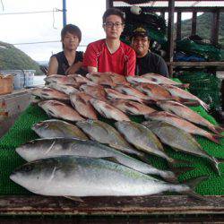 カタタのつり堀 釣果