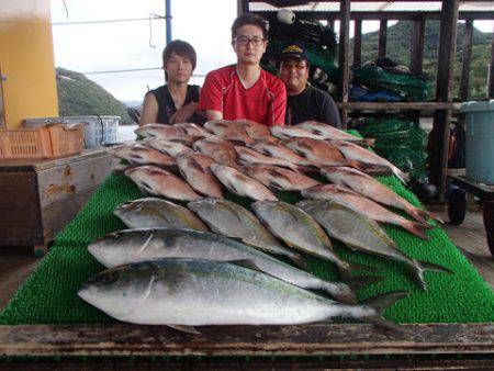 カタタのつり堀 釣果