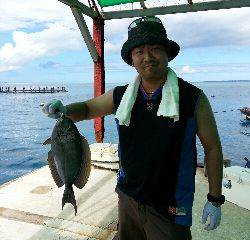 本部釣りイカダ 釣果