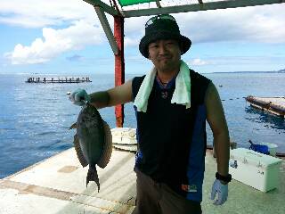 本部釣りイカダ 釣果