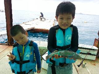 本部釣りイカダ 釣果