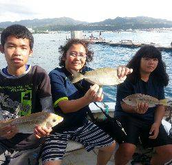 本部釣りイカダ 釣果