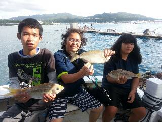 本部釣りイカダ 釣果
