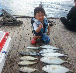 本部釣りイカダ 釣果