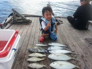 本部釣りイカダ 釣果