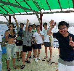 本部釣りイカダ 釣果