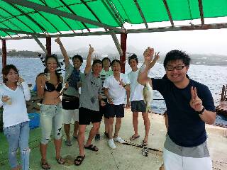 本部釣りイカダ 釣果