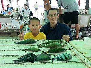 本部釣りイカダ 釣果