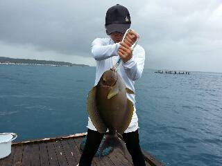 本部釣りイカダ 釣果