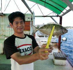 本部釣りイカダ 釣果