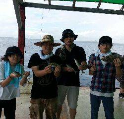 本部釣りイカダ 釣果