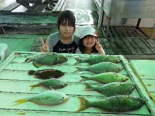 本部釣りイカダ 釣果