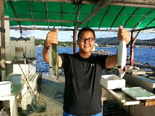 本部釣りイカダ 釣果