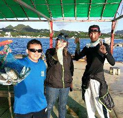 本部釣りイカダ 釣果