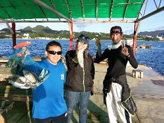 本部釣りイカダ 釣果