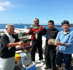 本部釣りイカダ 釣果