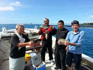 本部釣りイカダ 釣果