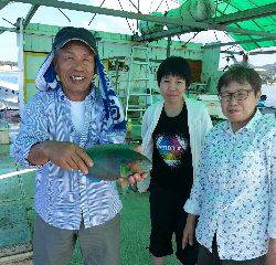 本部釣りイカダ 釣果