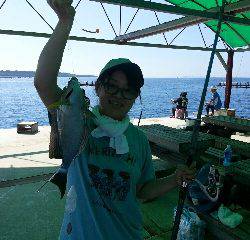 本部釣りイカダ 釣果