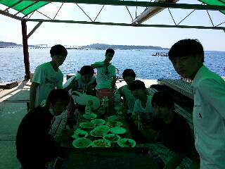 本部釣りイカダ 釣果