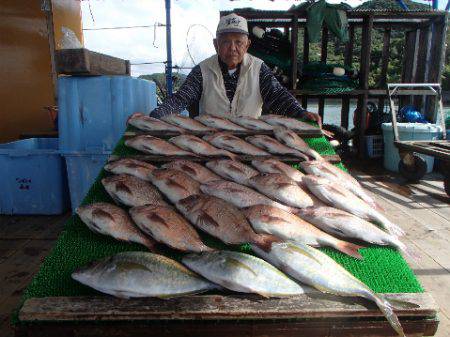 カタタのつり堀 釣果