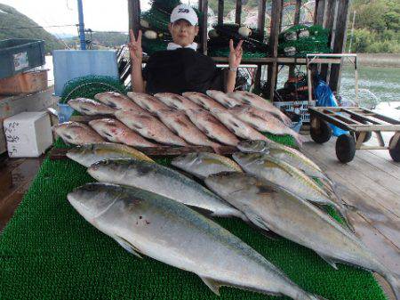 カタタのつり堀 釣果