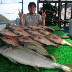 カタタのつり堀 釣果