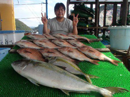 カタタのつり堀 釣果