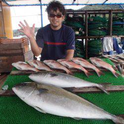 カタタのつり堀 釣果
