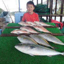 カタタのつり堀 釣果